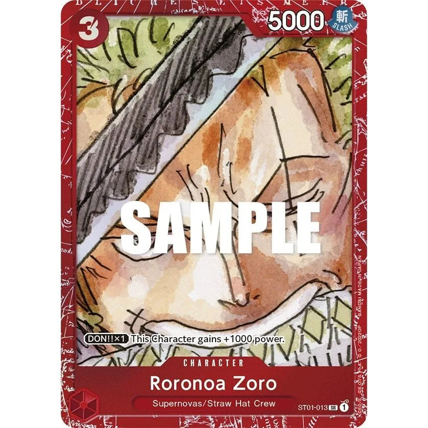 Roronoa Zoro (Collection de cartes premium - Édition ONE PIECE FILM RED-) (ST01-013) (OP-PR)
