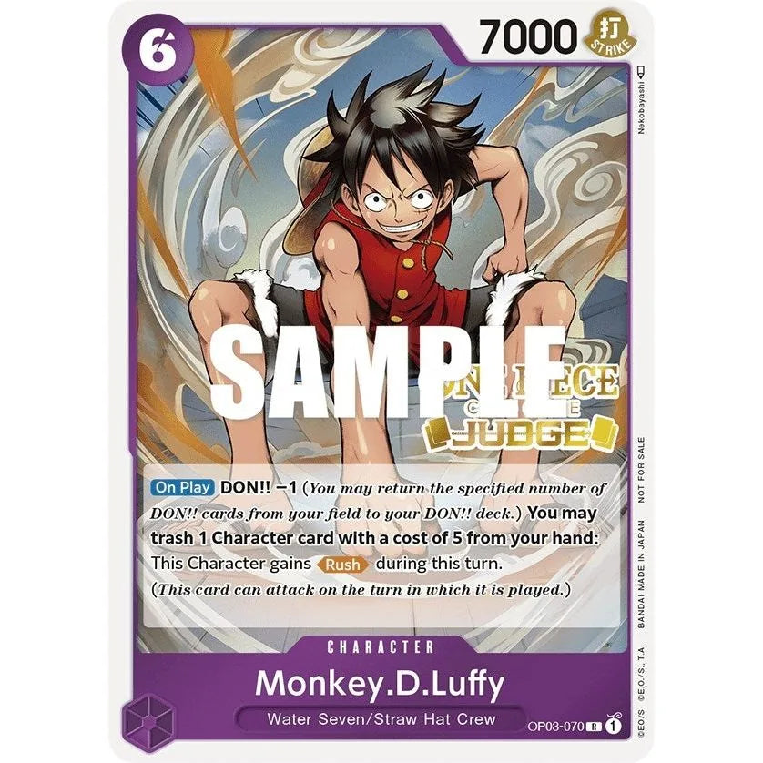 Monkey.D.Luffy (Ensemble Juge Vol. 2) (OP03-070) (OP-PR)