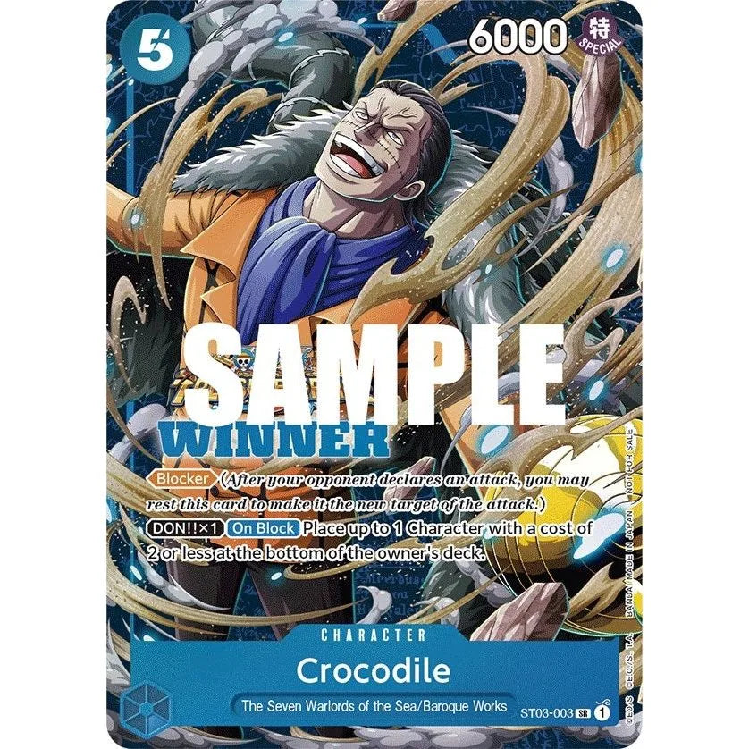 Crocodile (Winner Pack Vol. 5) (ST03-003) (OP-PR)
