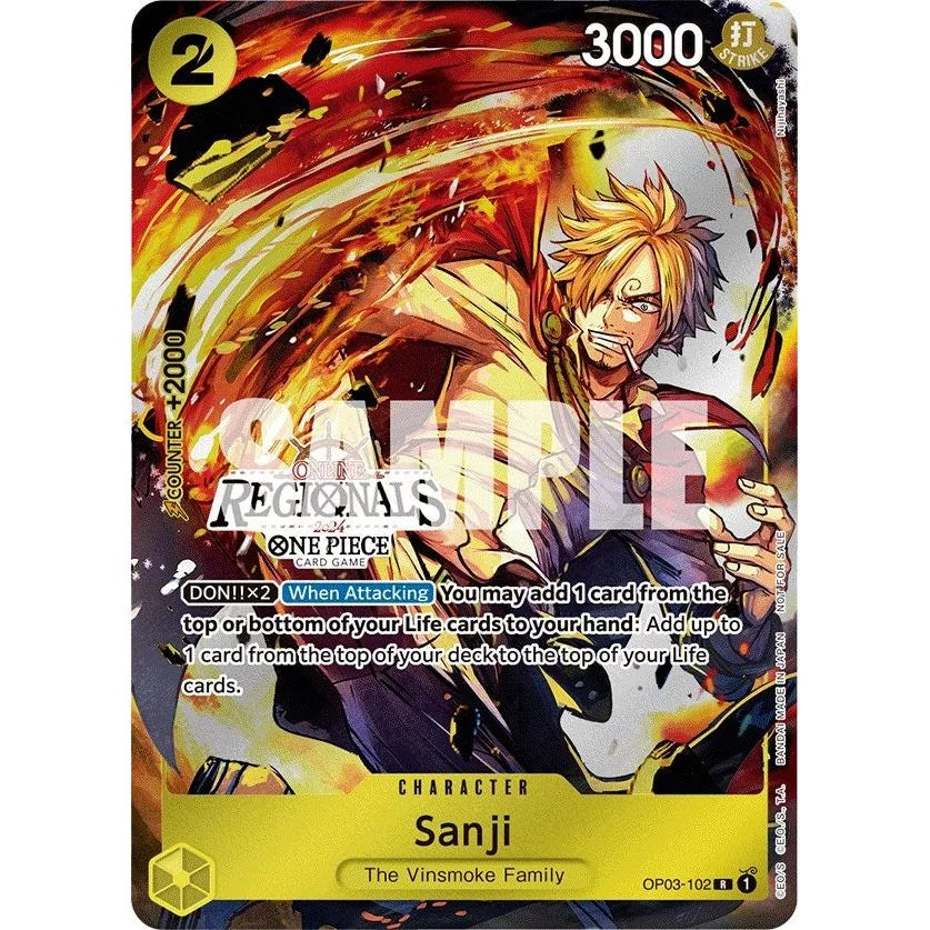 Sanji (Régional en ligne 2024) [Participant] (OP03-102) (OP-PR)