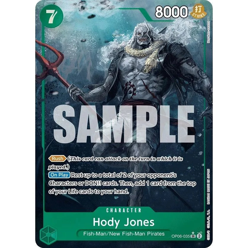 Hody Jones (035) (Art Alternatif) (OP06-035) (OP06)
