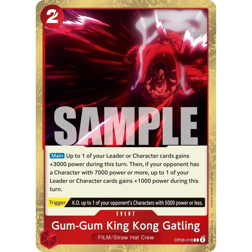 King Kong Gatling Gum-Gum (OP06-018) (OP06)