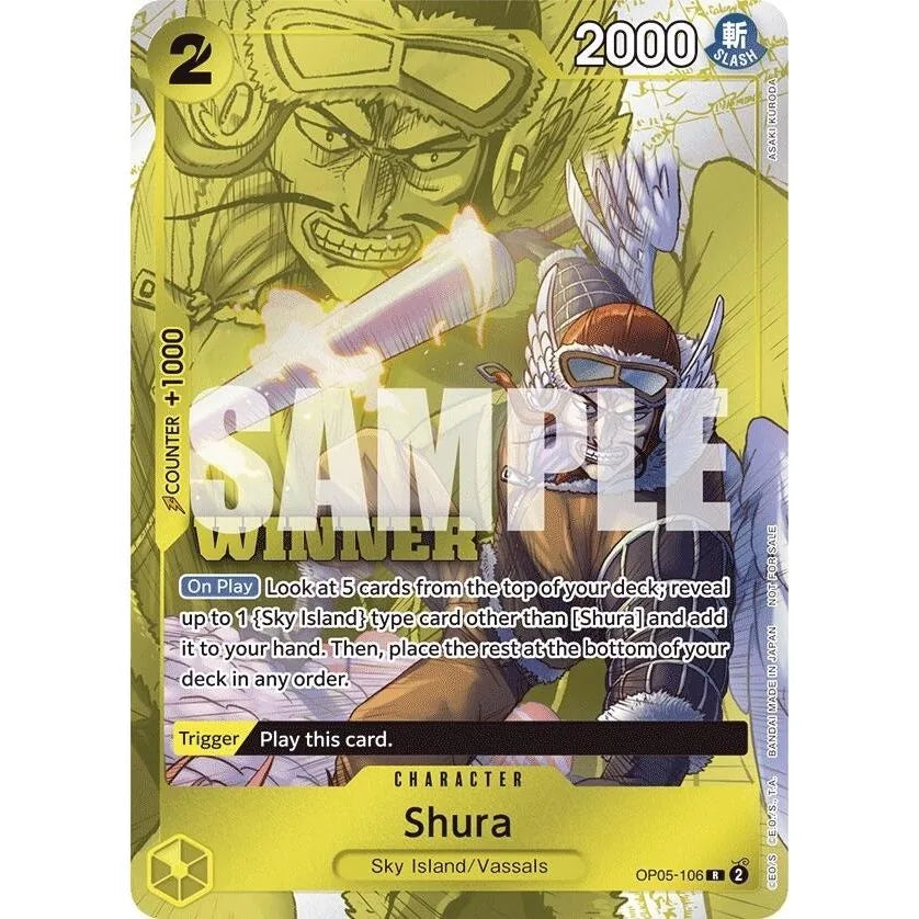 Shura (Winner Pack Vol. 7) (OP05-106) (OP-PR)
