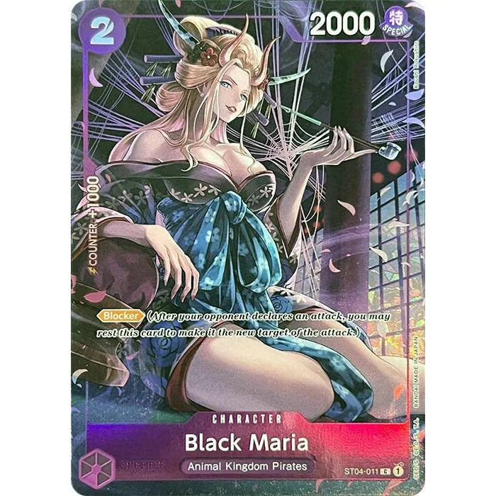 Maria Noire (Collection Premium de Cartes - Édition BANDAI CARD GAMES Fest. 23-24) (ST04-011) (OP-PR)