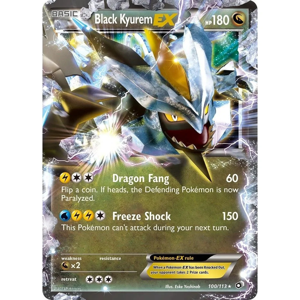 Kyurem Noir EX (100/113) (LTR)