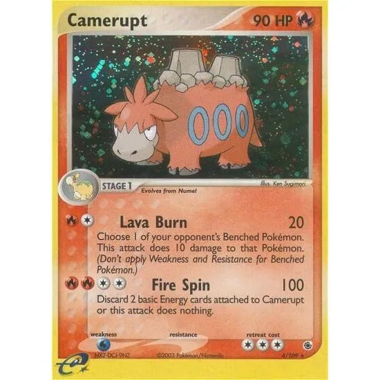 Camérupt (4/109) (RS)
