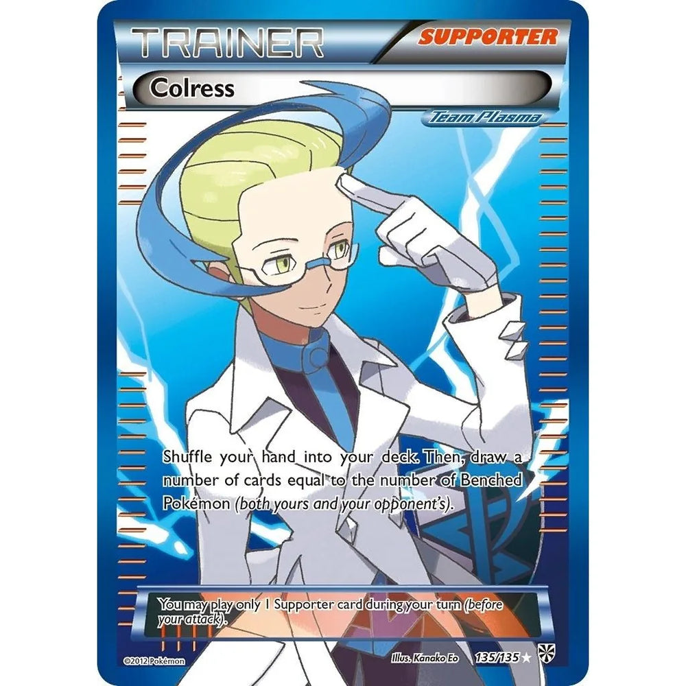 Colress (Équipe Plasma) (135 Art Complet) (135/135) (PLS)