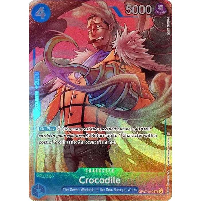 Crocodile (Sept Corsaires des mers - Ensemble de classeur) (OP07-040) (OP-PR)