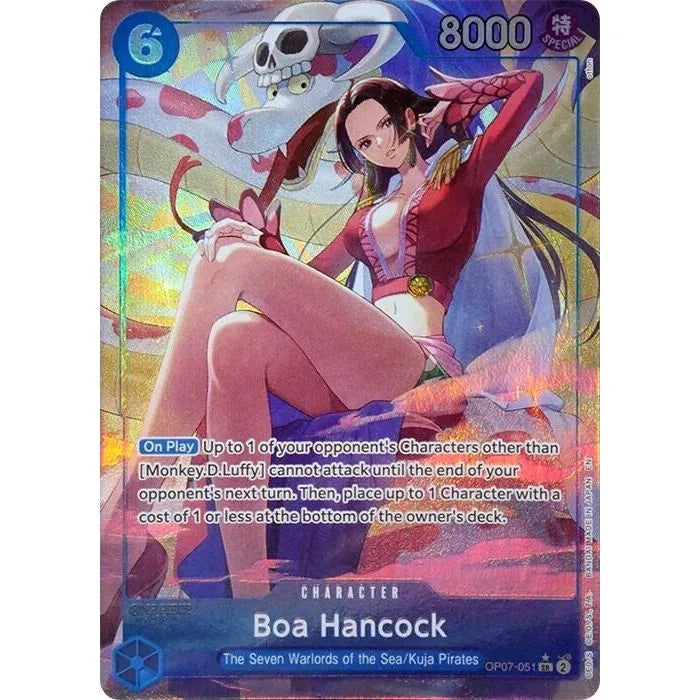 Boa Hancock (Ensemble de classeur des Sept Seigneurs de Guerre des Mers) (Art alternatif) (OP07-051) (OP-PR)