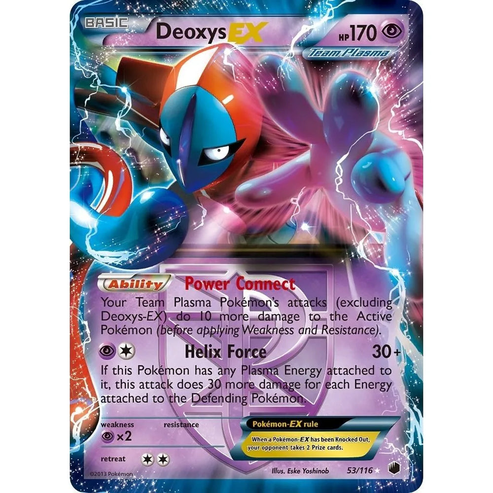 Deoxys EX (Team Plasma) (53/116) (PLF)
