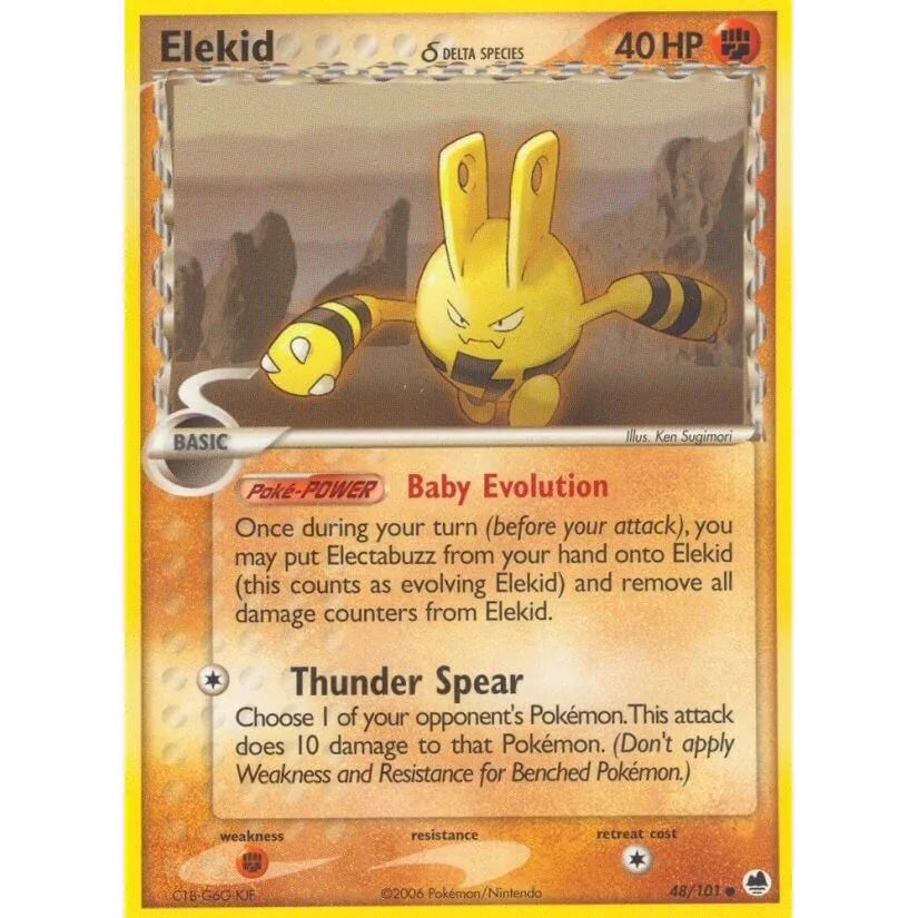 Elekid (Delta Species) (48/101) (DF)