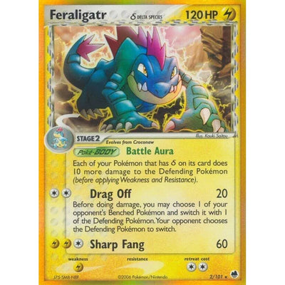 Feraligatr (Delta Species) (2/101) (DF)