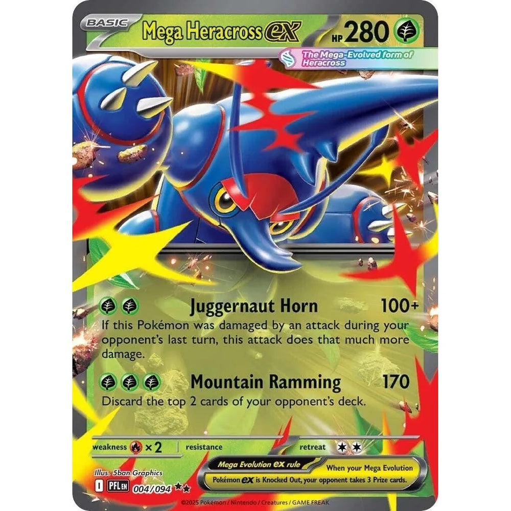 Mega Heracross ex (004/094) (PFL)