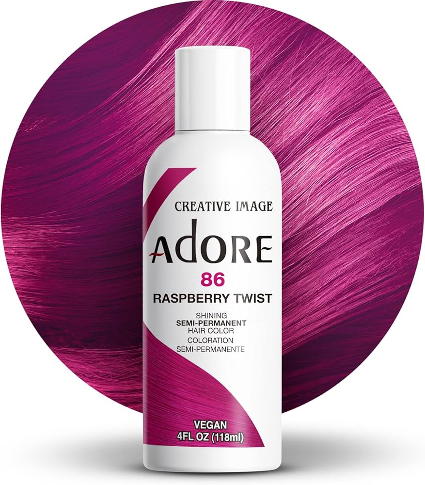 ADORE COLORATION CAPILLAIRE SEMI-PERMANENTE RASPBERRY TWIST 86 118ML