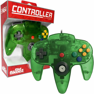 Manette N64 Verte Translucide