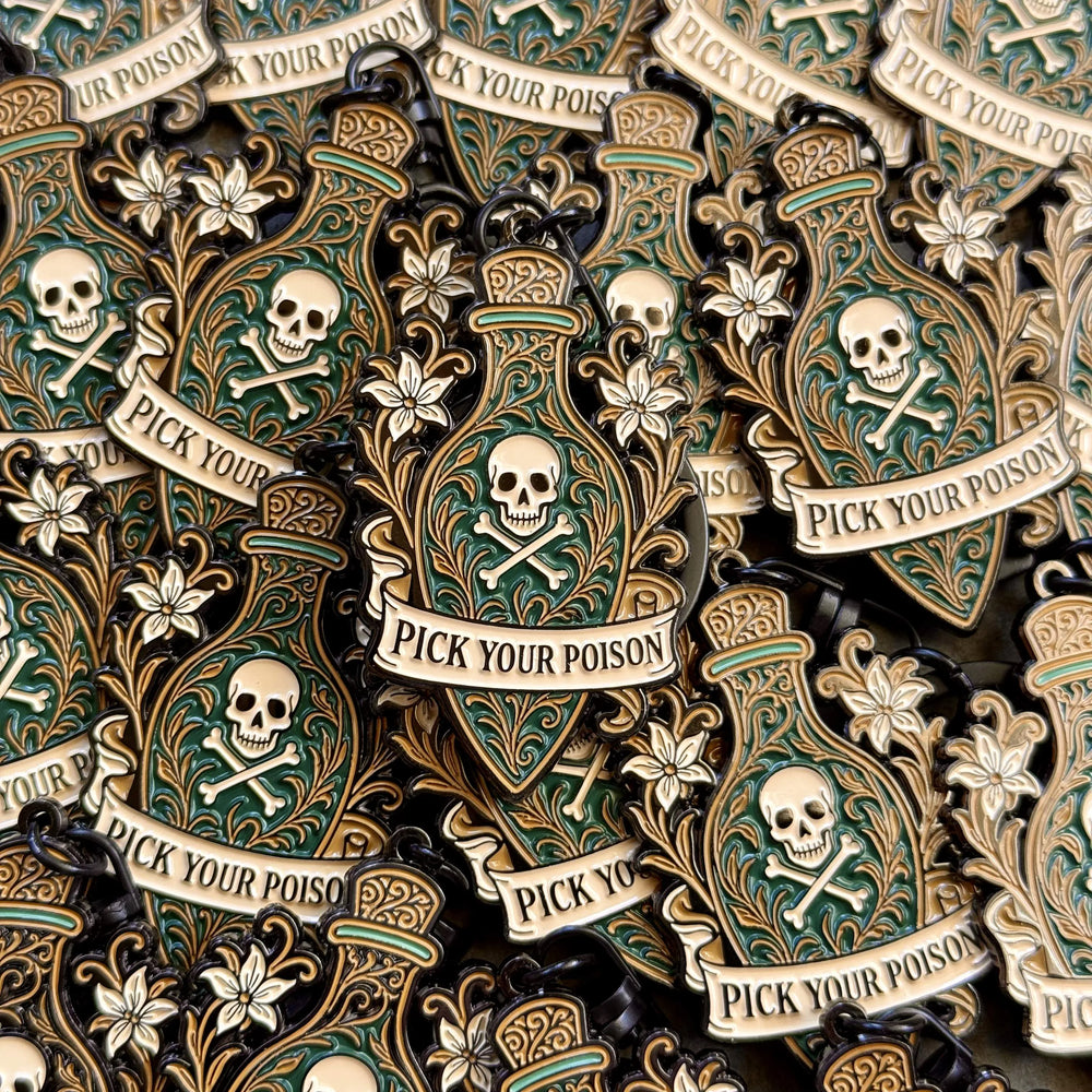 Choisissez votre poison Porte-clés