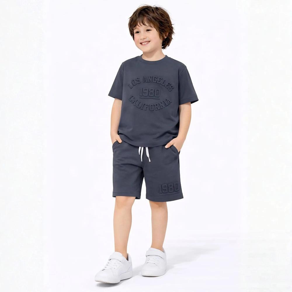 LA Bro Boys Shorts Set