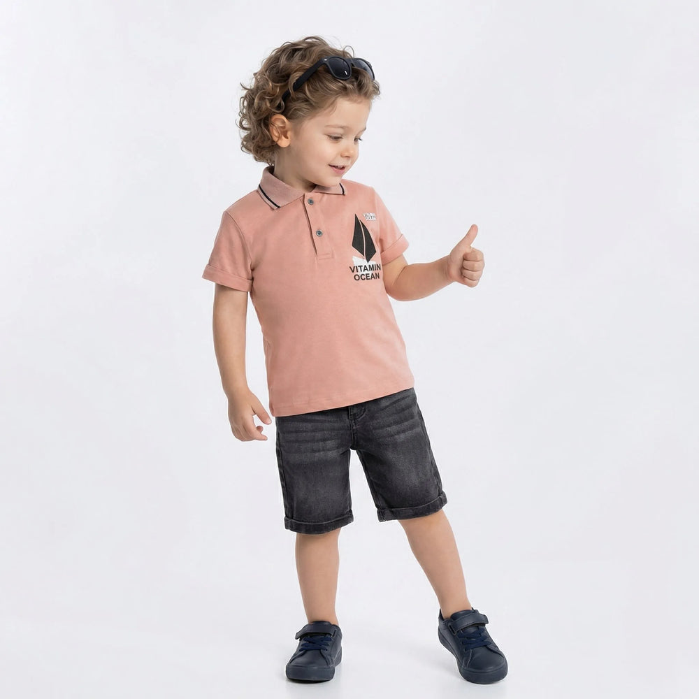 Baby Sailor Denim Set