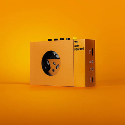 We Are Rewind - Orange - Lecteur de cassettes portable