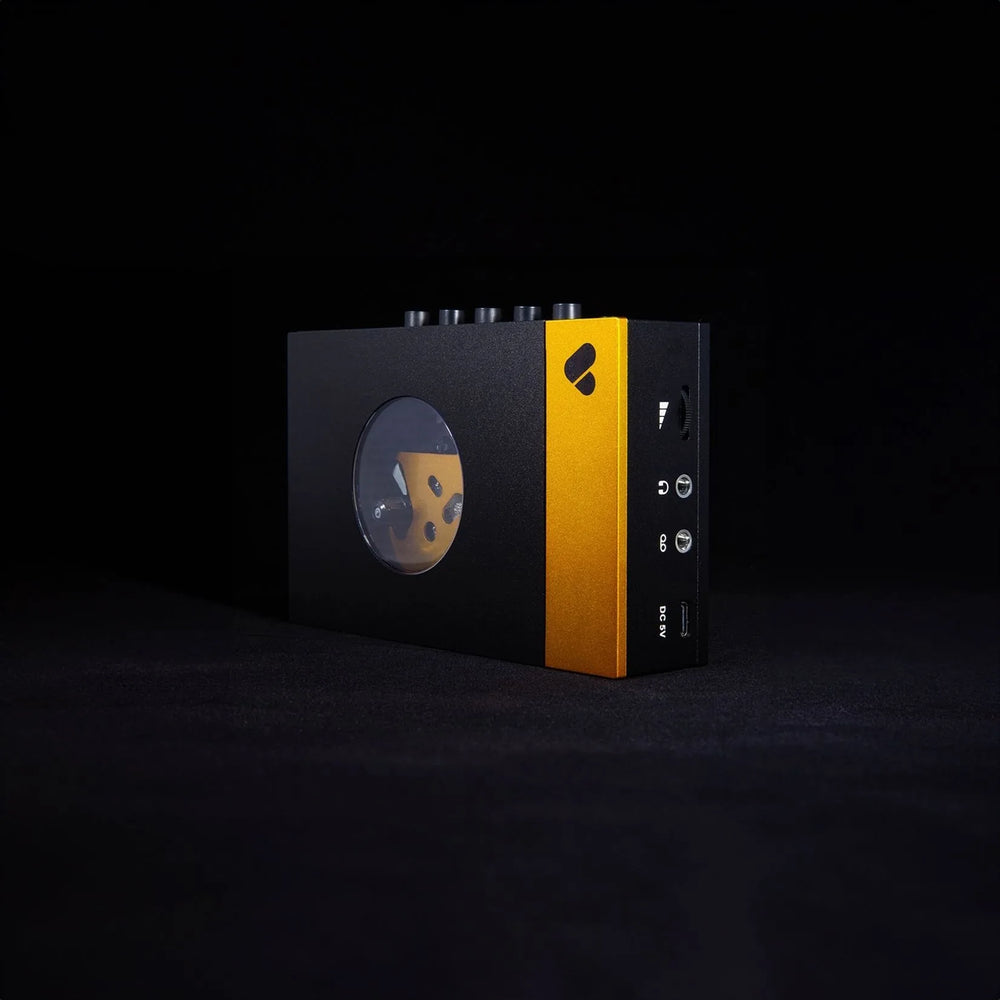 We Are Rewind - Lecteur de cassettes portable - Noir et Orange