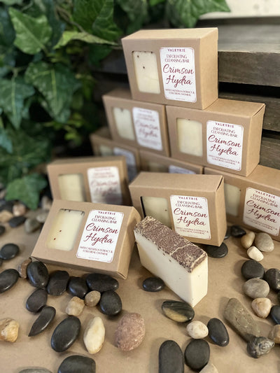 Exfoliating Cleansing Bar - Crimson Hydra