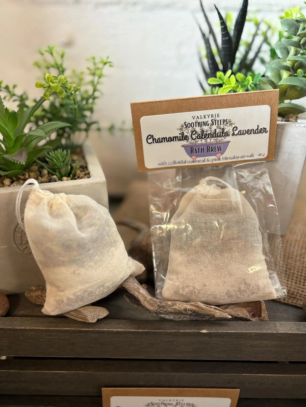 Soothing Steeps Bath Tea - Chamomile Calendula Lavender