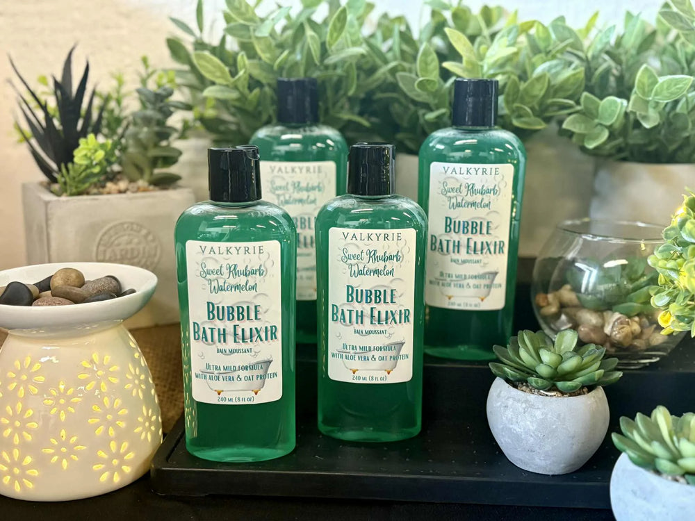 Bubble Bath Elixir - Sweet Rhubarb Watermelon