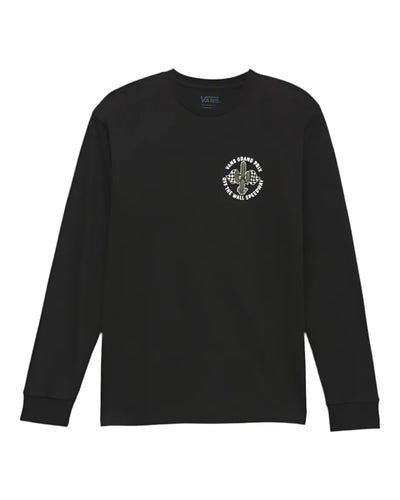 Vans T-shirt Manches Longues 'Grand Prix' - Noir