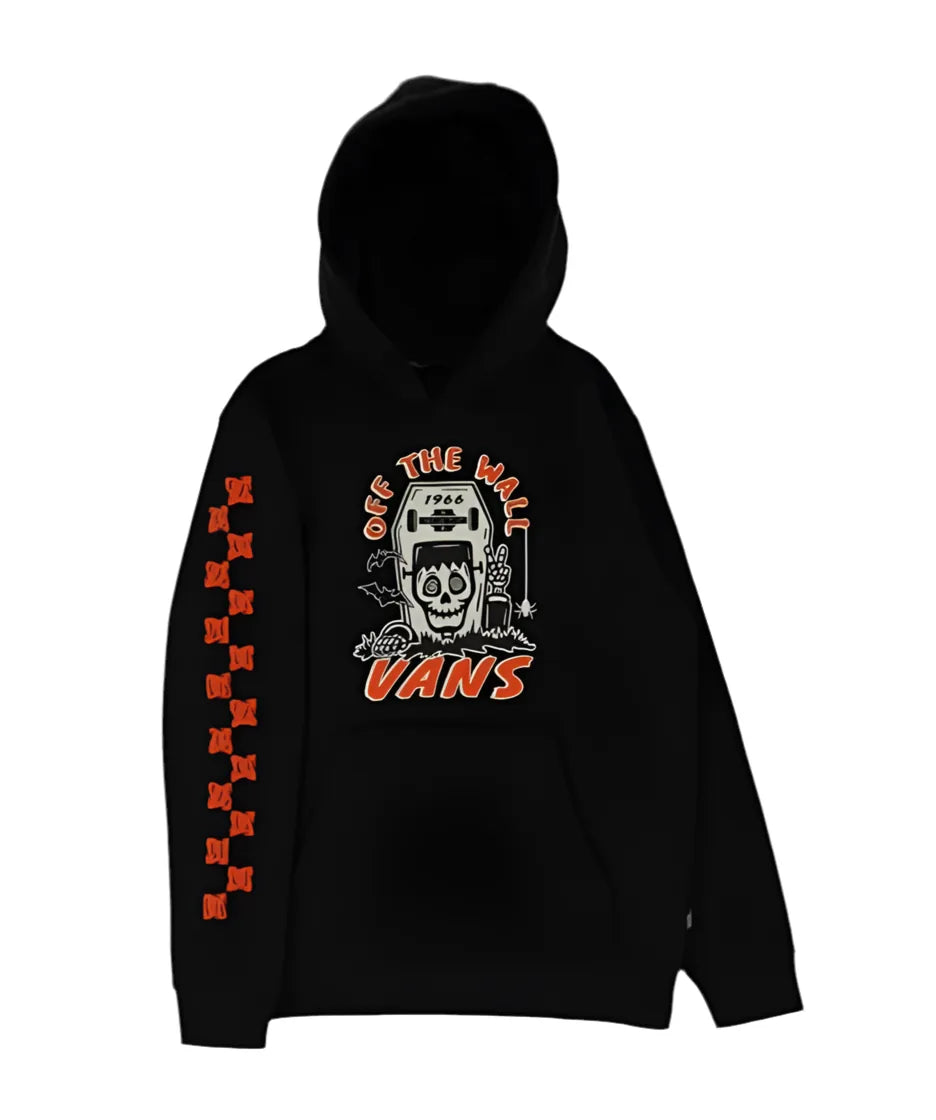 Chandail à Capuche Vans 'Sk Skull' - Noir (ENFANTS)
