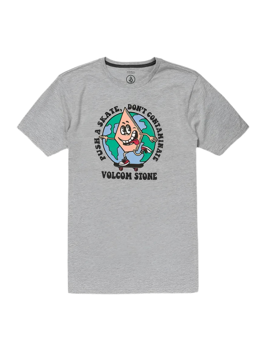 Volcom ‘Don’t Contaminate' Tee - Grey (KIDS)