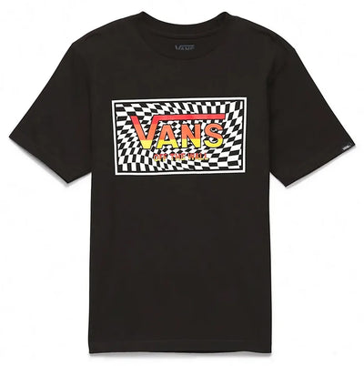Vans 'Stripe' Tee - Black (KIDS)
