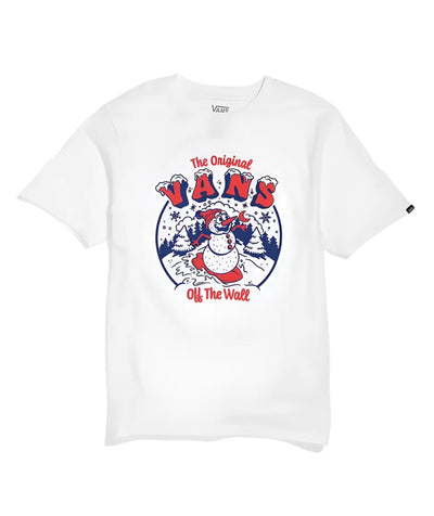 Vans 'Snow Surfing' Tee - White (KIDS)