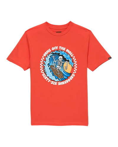 Vans '66 Shredders' Tee - Orange (KIDS)