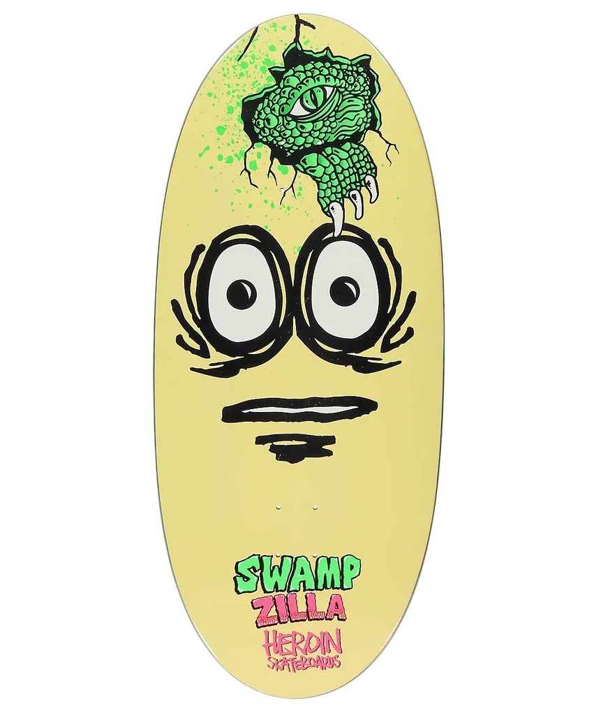 Planche de skateboard Heroin Skateboards 'Eggzilla' Shaped