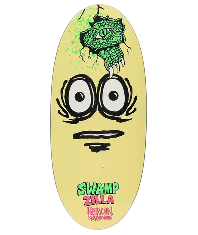 Heroin Skateboards 'Eggzilla' Shaped Skate Deck