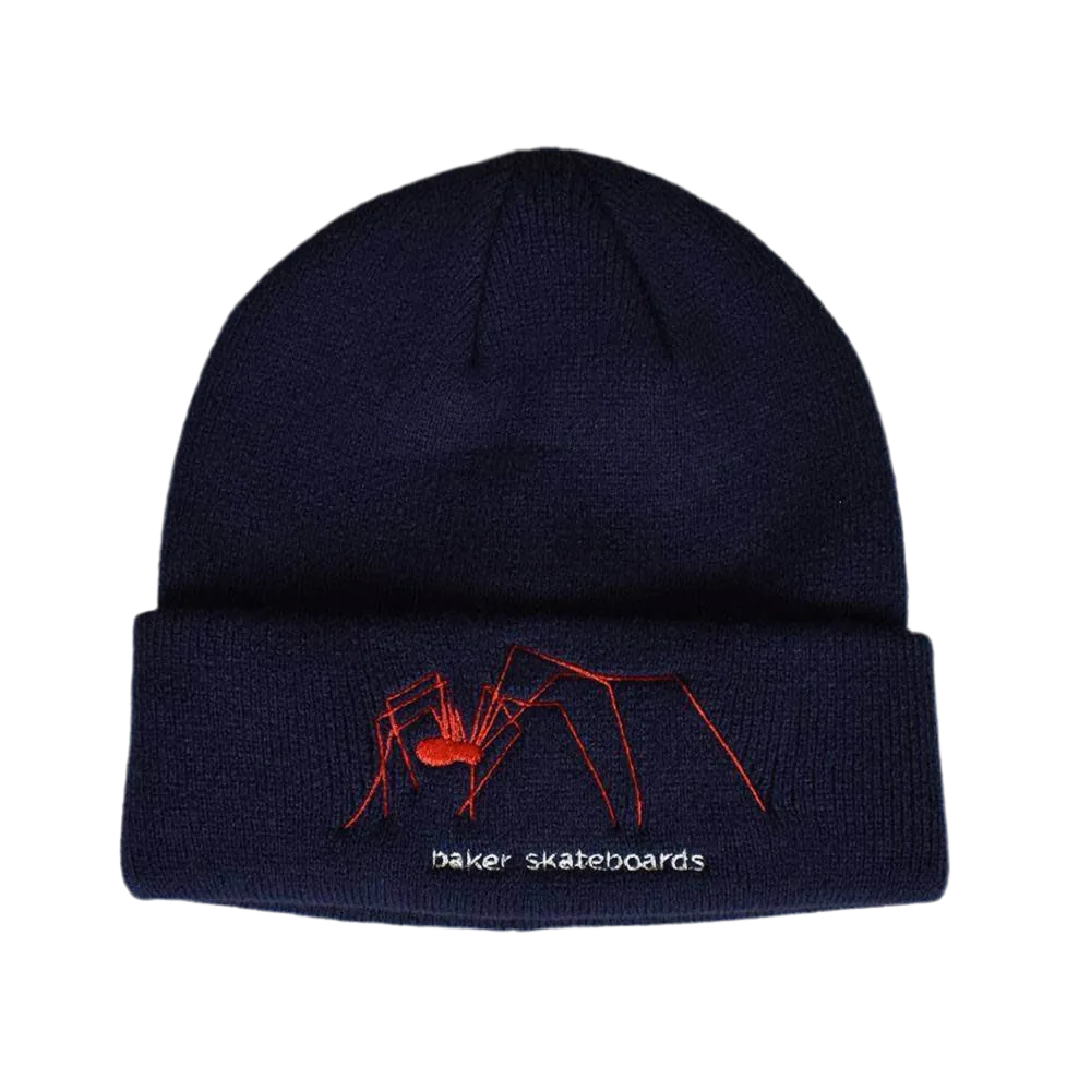 Baker 'Red Spider' Beanie - Navy