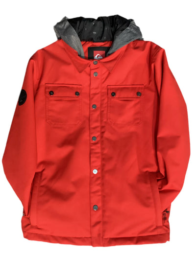 Veste d'hiver Quiksilver 'Amplify' - Rouge (ENFANTS)
