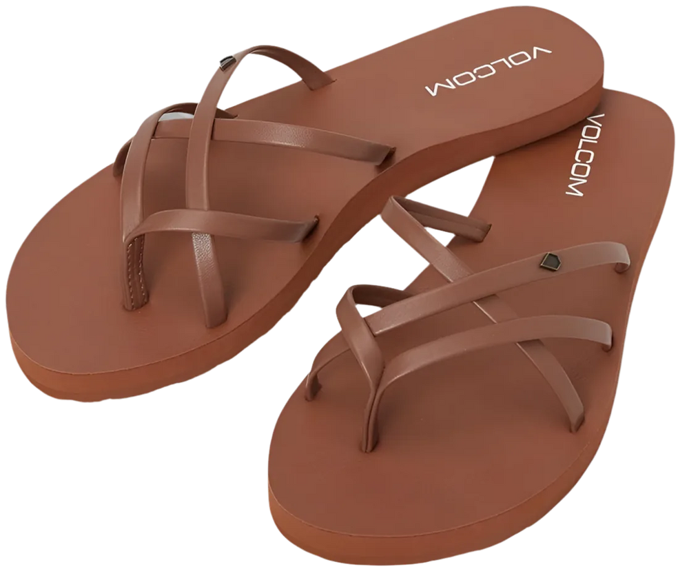 Sandales 'New School ll' Volcom - Brun