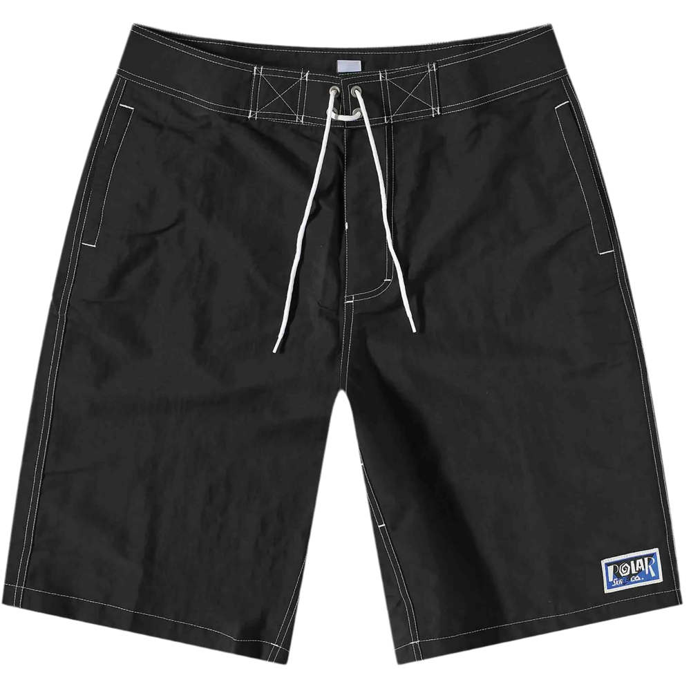 Polar Skate Co. 'Spiral Surf' Short - Black