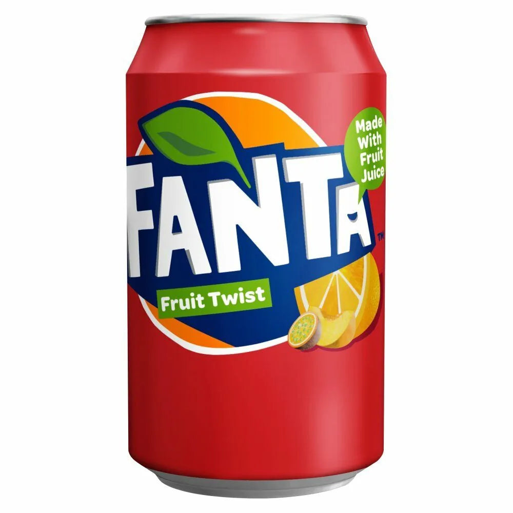 Fanta Soda - Fruit Twist (330mL)