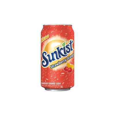 Sunkist Soda - Strawberry Orange (355mL)