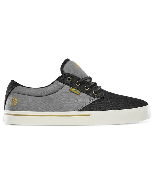 Etnies 'Jameson 2 Eco' Shoes - Black/Dark Grey/Gold