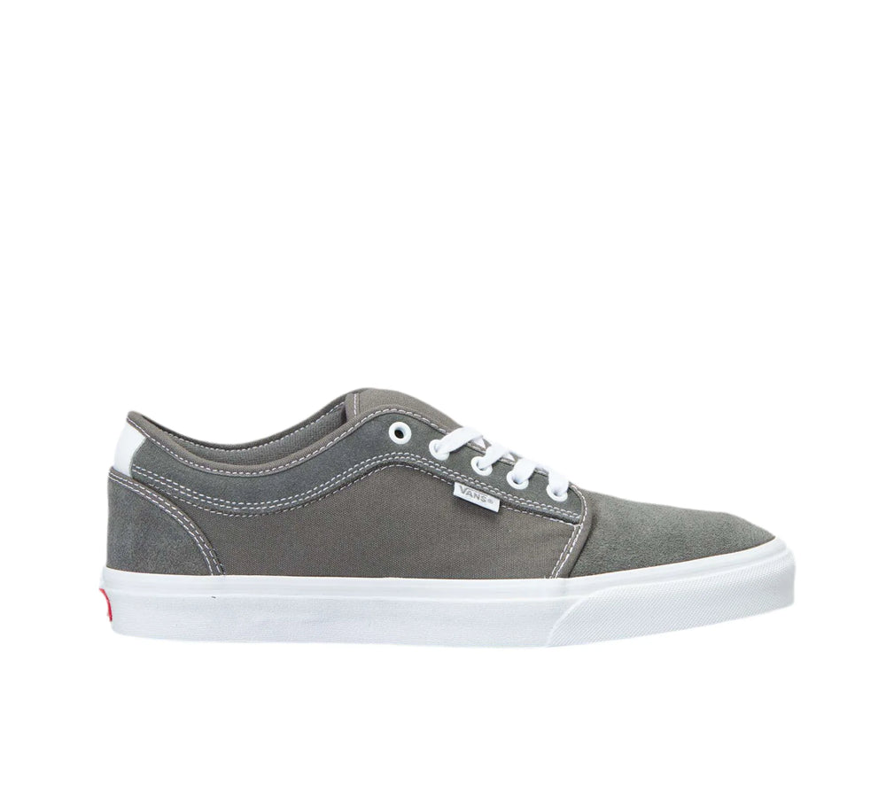 Vans 'Skate Chukka Low' Shoes - Pewter/True White