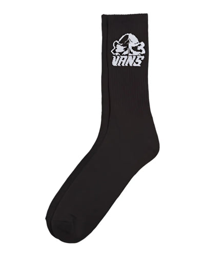 Vans 'Half Crew Skull' Socks - Black (KIDS)