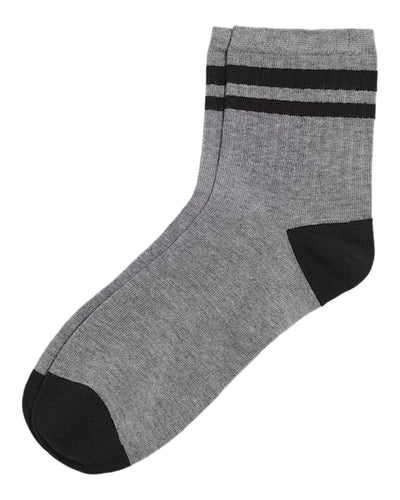 Chaussettes Vans 'Bregman Half Crew' - Gris/Noir (ENFANTS)
