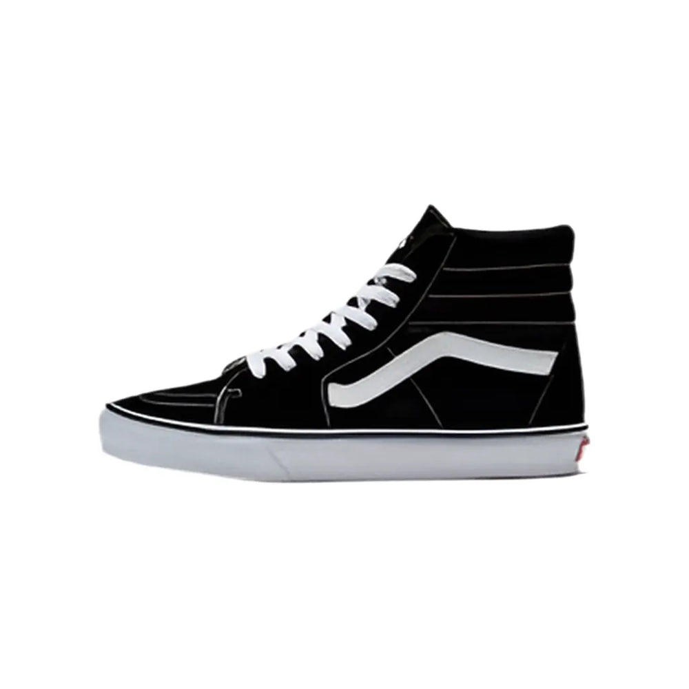 Vans 'Sk8-Hi' Shoes - Black/Black/White