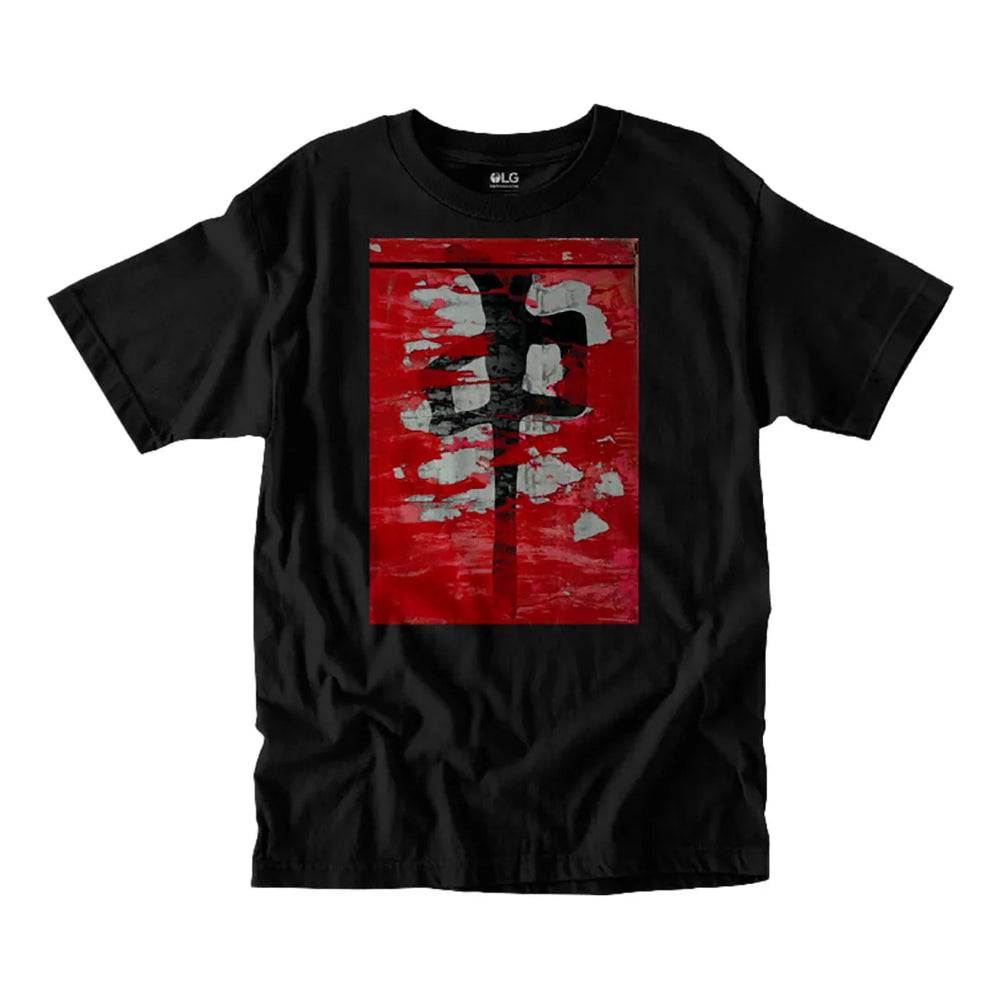T-shirt 'Chung Red Wall' Dragon Rouge - Noir