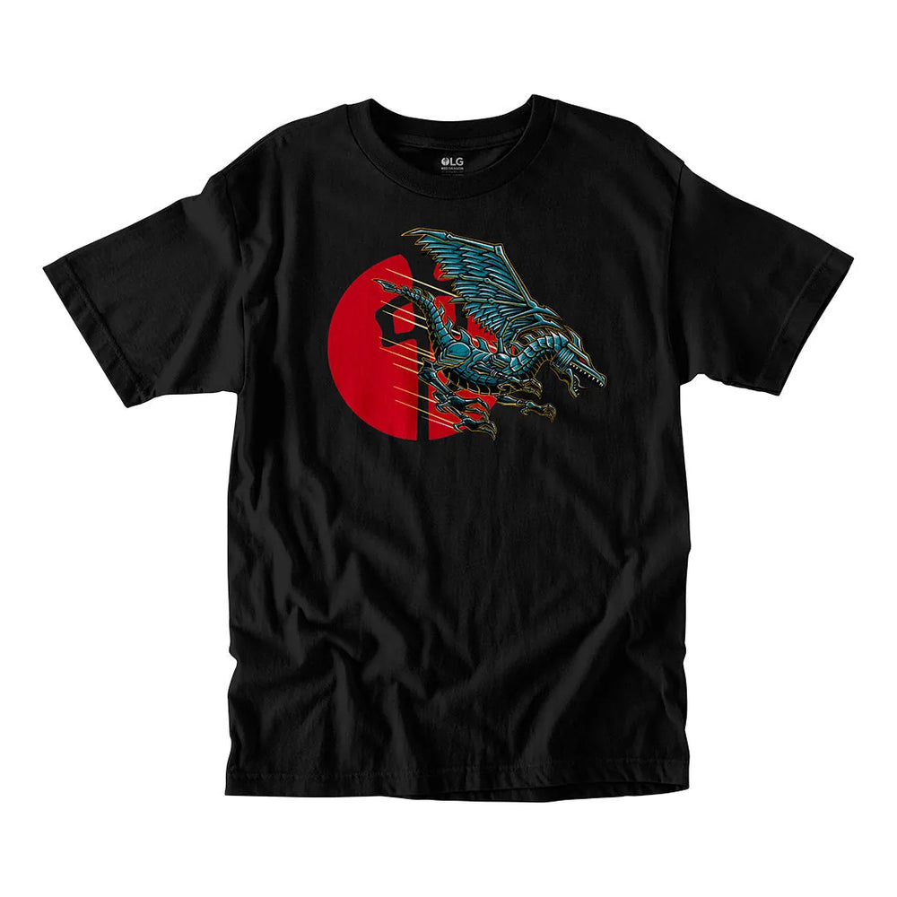 T-shirt 'Dragon de la Mort' Dragon Rouge - Noir