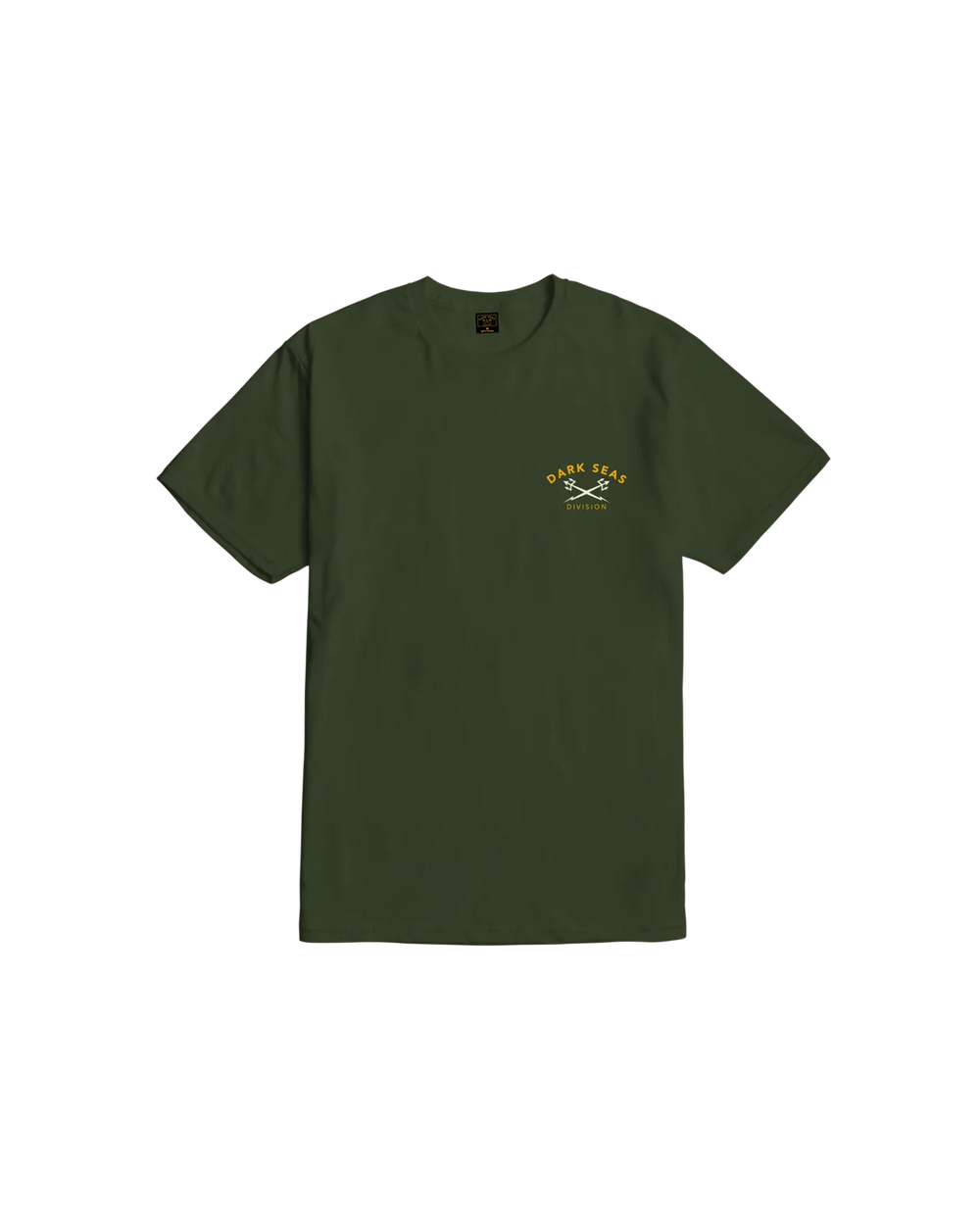Dark Seas 'Headmaster V3' Tee - Military Green