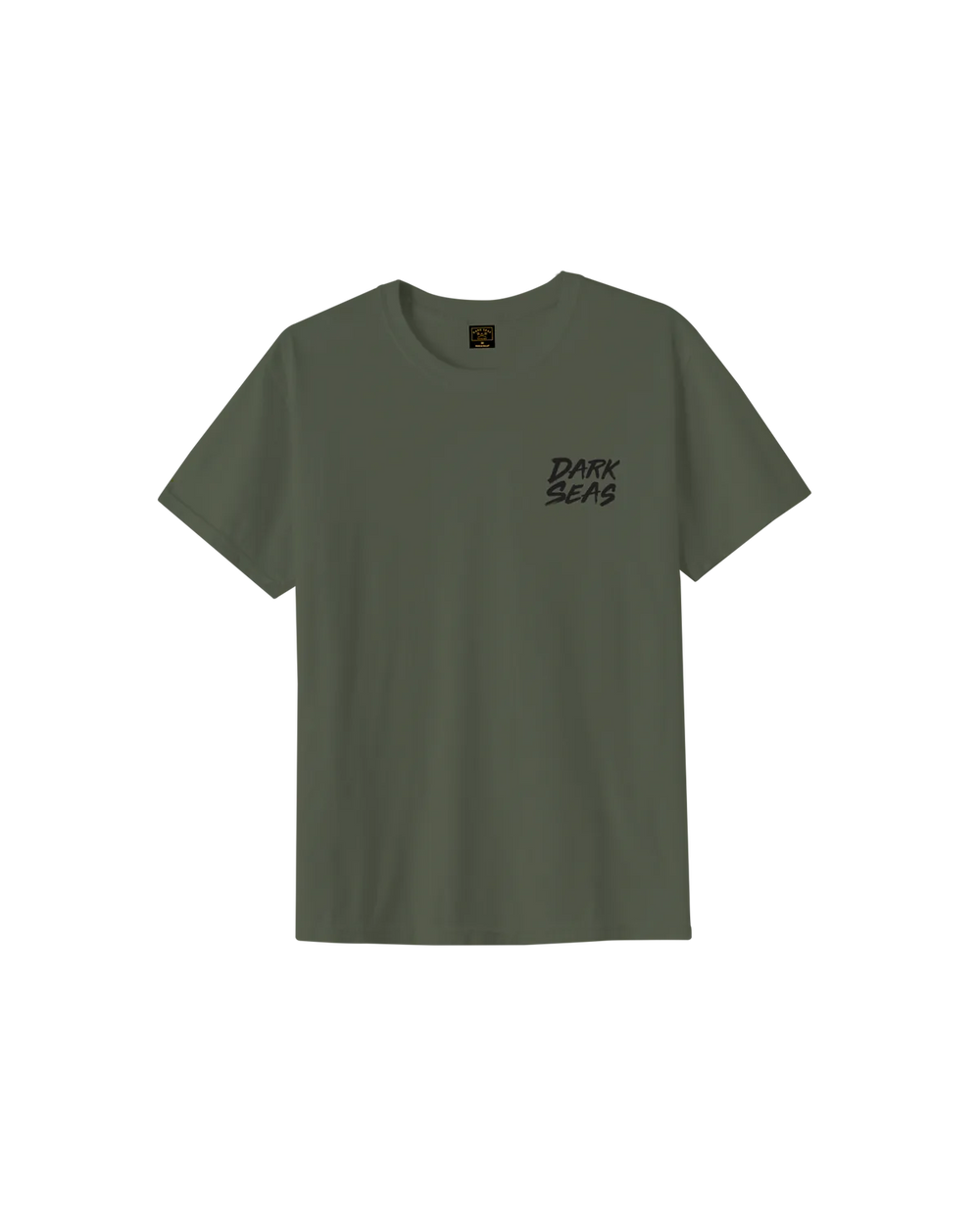 Dark Seas 'Small Mouth' Tee - Bronze Green